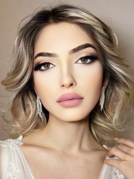 Minimal Sallantılı Gelin Küpesi